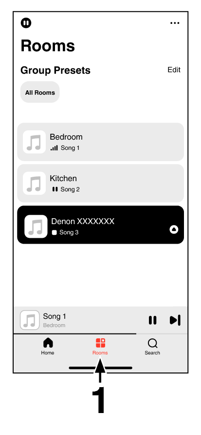 App Select Room De XXXXXXX